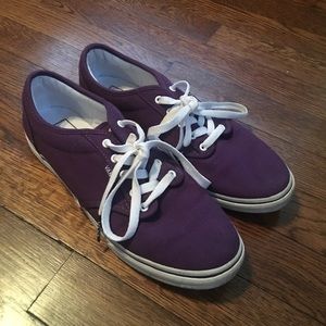 Purple size 8.5 Vans Skate Shoes